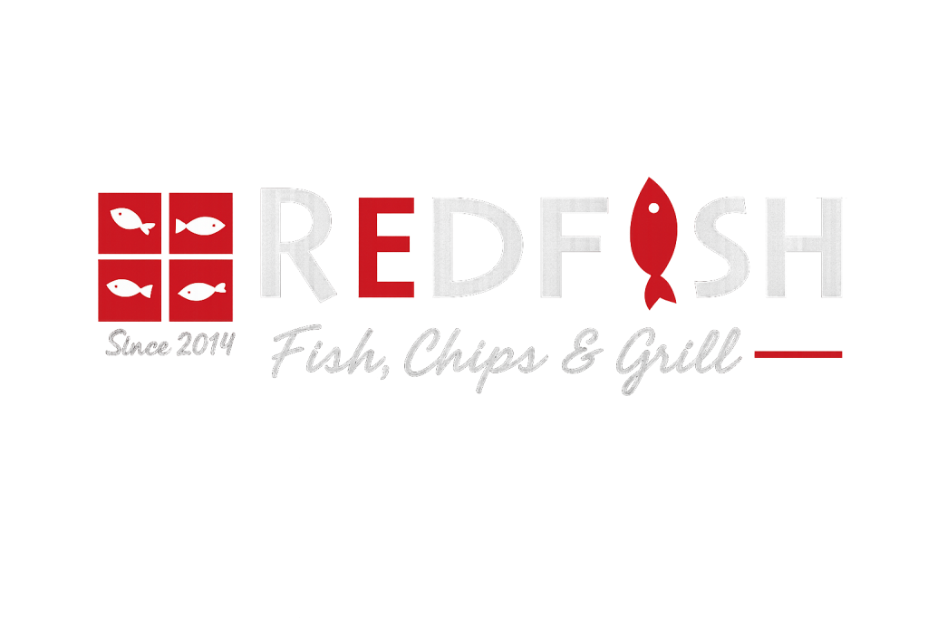 redfish로고 배경없고 흰색